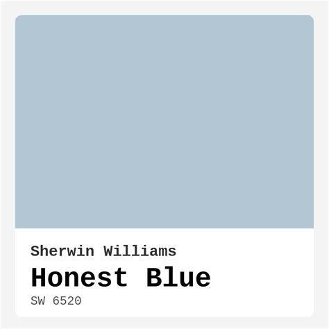 Honest Blue SW 6520 by Sherwin Williams | Paint Reviews, Hues ...