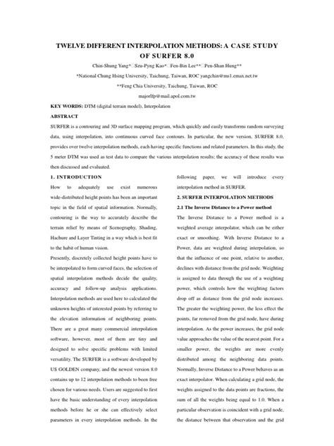 Image result for Interpolation Method Examples