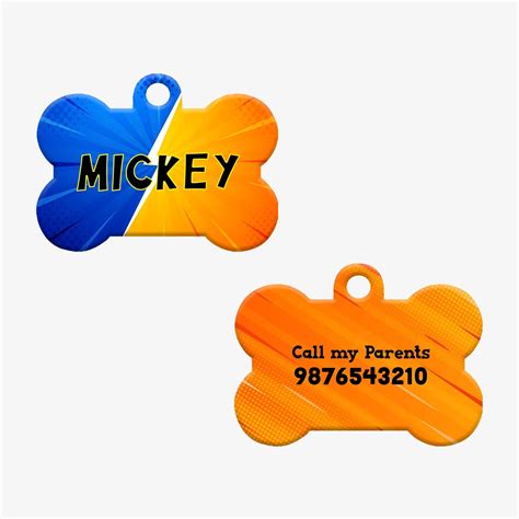 Indihopshop Personalized Pet ID Tag