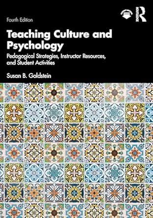 Buy Teaching Culture and Psychology: Pedagogical Strategies, Instructor ...