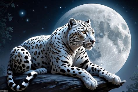 Lunar lurker | Premium AI-generated image