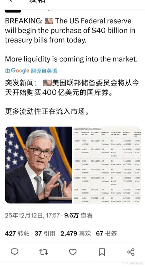 Incredible! The Federal Reserve's $40 billion liquidity "rai | 黄帝论趋势 on ...