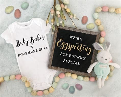 33 Spring and Easter Pregnancy Announcements to Share Your News - Just ...