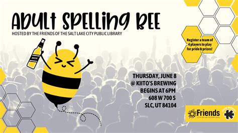 Adult Spelling Bee - Friends of The Salt Lake City Library