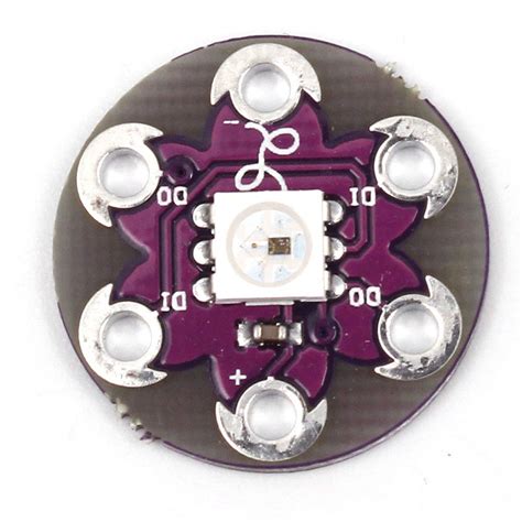 Bolsen 50pcs/lot Lilypad Pixel Board WS2812 5050 RGB LED Module for ...