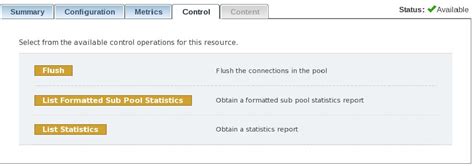 Chapter 14. Flushing the Connection Pool for a Datasource ...