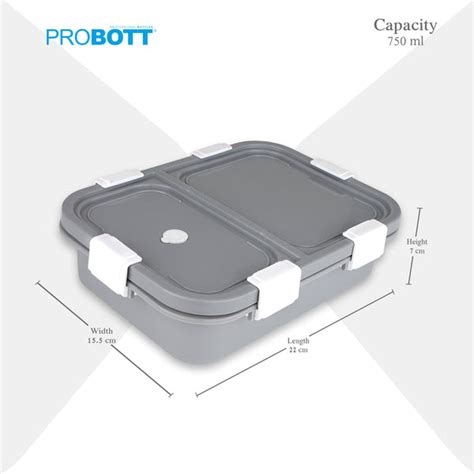 Probott Snaplock Stainless Steel Lunch Box – The Moms Darling Baby Shop