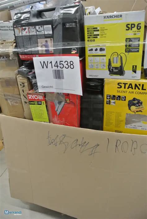 Job lots of power tools and appliance returns - Germany, Mix / Returns ...