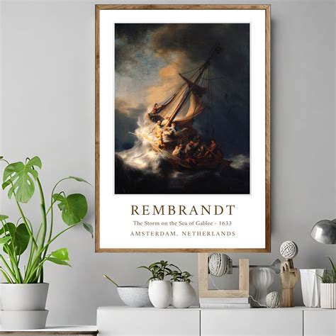 The Storm on the Sea of Galilee by Rembrandt 01
