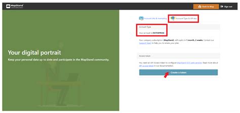 API Access Token 的图像结果