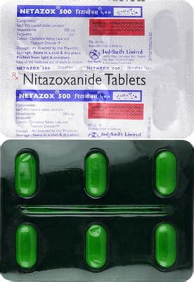 Netazox 500 MG Tablet (6): Uses, Side Effects, Price & Dosage | PharmEasy