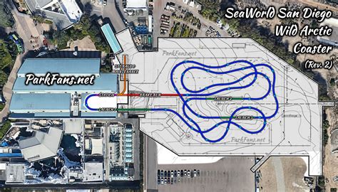 Seaworld San Diego Map