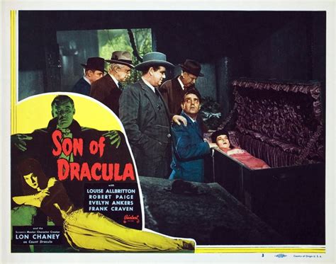 Son Of Dracula Samuel S. Hinds Pat Moriarity Frank Craven Robert Paige ...