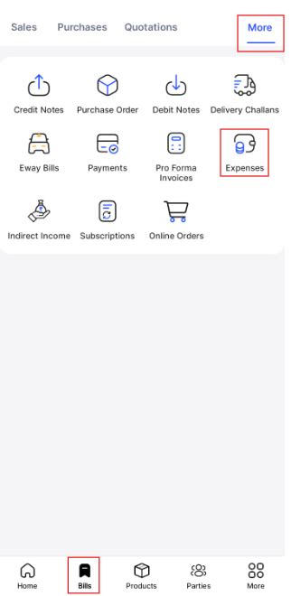 How to view Expenses and Payment Receipts in Android? - Android - Swipe