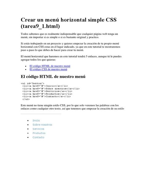 Image result for Menu Fijo Con HTML Y CSS