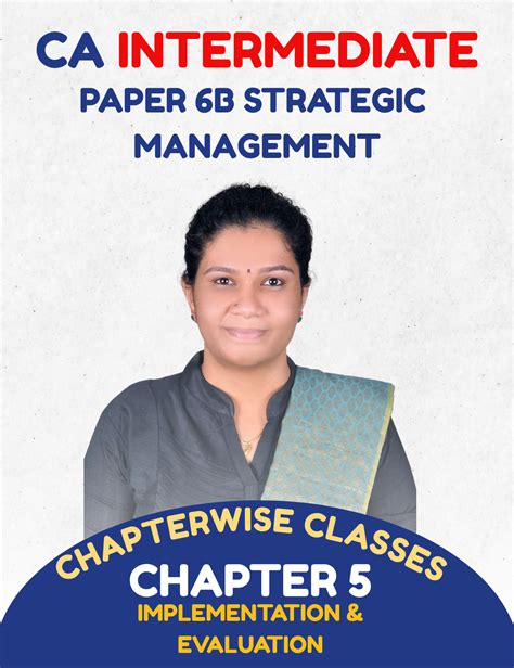 CA Inter | Paper 6B SM | Chapter 5 Strategy Implementation and ...