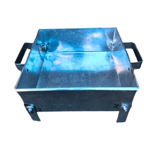 Handmade Galvanized Iron Omam Kundam / Havan Kund – 12x12 Inch with De ...
