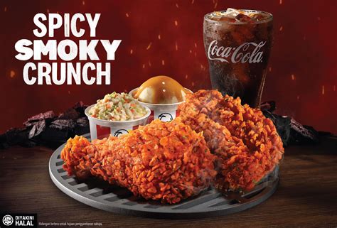 The NEW KFC Spicy Smoky Crunch is Finger Smokin’ Good - KL Foodie
