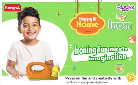 Buy Funskool Giggles Playset Happy Lil Home-Iron, Snail Inspired ...