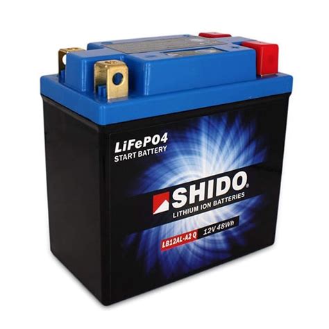 Buy Shido LB12AL-A2 Quad Terminal Lithium Ion Replacement Battery for ...