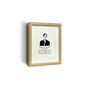 The Office Merchandise Motivational Photo Frame Inspirational Wall Art ...