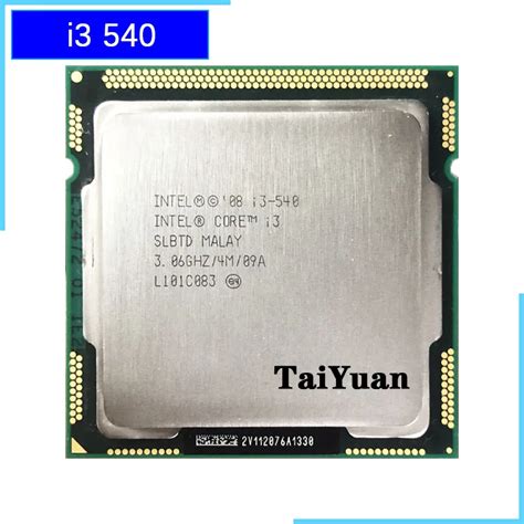 Intel Core i3 540 i3 540 3.0 GHz Dual Core CPU Processor 4M 73W LGA ...