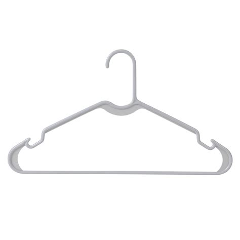10-Pack Hangers Set, Grey
