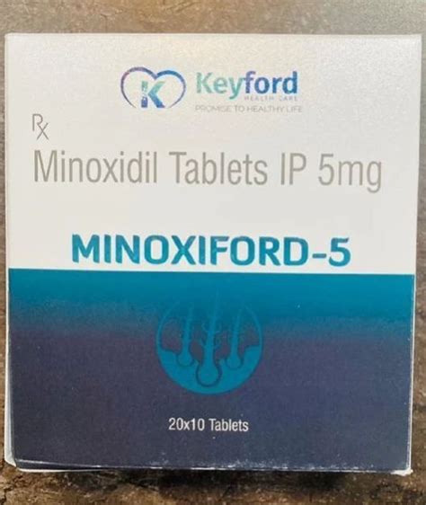 Minoxidil 5 Mg Tablet Exporter from Nagpur