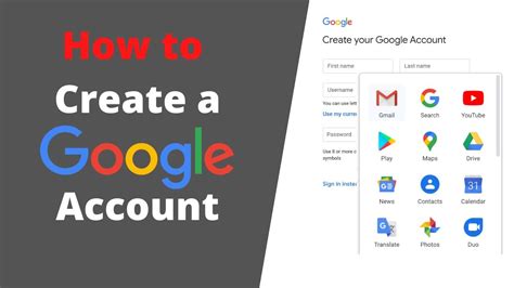 Image result for Google.com CreateAccount