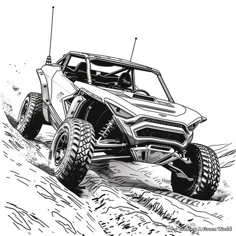 Rc Car Coloring Page Printable