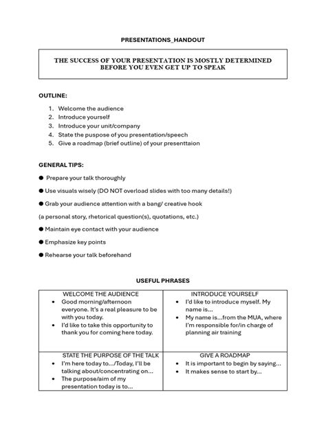 Image result for Hand Out Examples