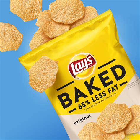39 lays baked potato chips nutrition label