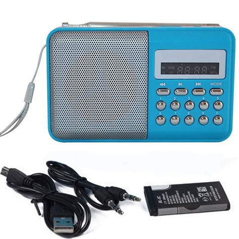 Venja Portable Mini Speaker FM Radio Player Music Player L-SS3 FM Radio ...