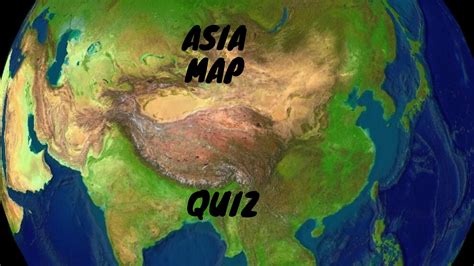 Map Quiz Of Asia Nnnph - Large Map of Asia