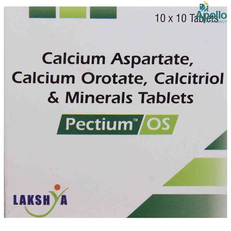Buy Pectium OS Tablet | 19 Minutes Delivery | Apollo Pharmacy