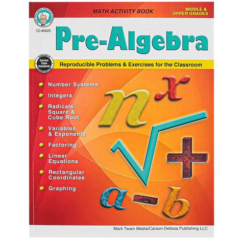 Image result for Pre-Algebra Math Textbook