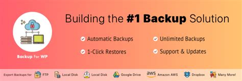 Best 10 Free WordPress Backup Plugins 2023 (features)