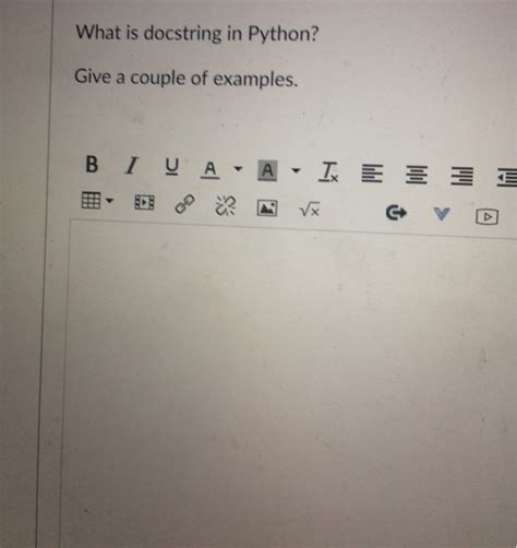 Python Docstring Examples 的图像结果
