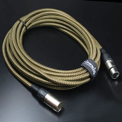 7 Pin XLR 20ft Female to Male Vacuum Tube Microphone 20' Cable Cord ...