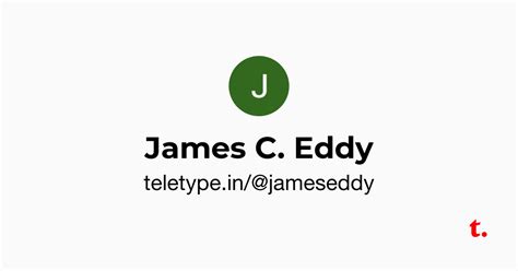 James C. Eddy — Teletype