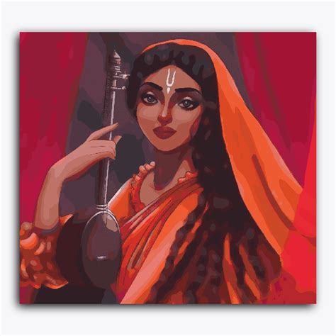 Mirabai Workshipping – PaintWaint