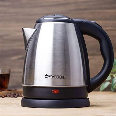 Wonderchef Crescent Electric Kettle 1.5L – Fast Boil Kettle with Auto ...