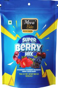 MEVABITE Healthy Mix Berry | Dried Strawberry Blueberry Cranberry ...