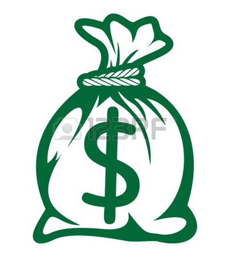 Clipart of money bags