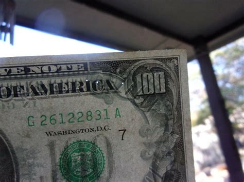 Vintage series 1974 US $100 dollar bill Chicago reserve, G26122831A ...