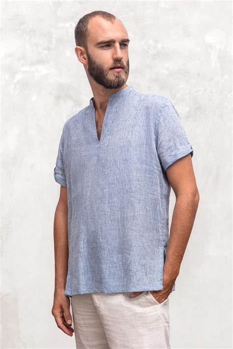 Men Linen Shirts - 100% Linen Collection