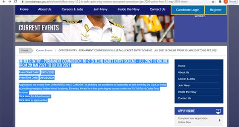 Indian Navy recruitment: Join it under great BTech CE scheme @2021