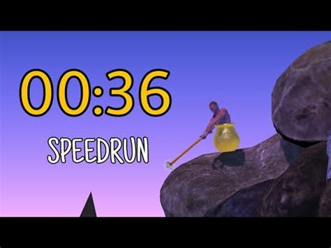 How to Speed Run Getting Over It 的图像结果