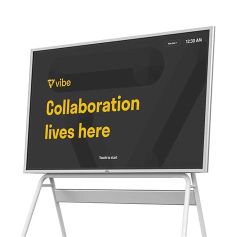 Vibe Interactive whiteboard | 55" 4K UHD Touch Screen Monitor Computer ...