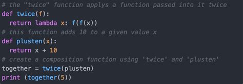 Python Higher Order Function 的图像结果
